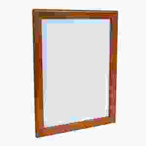 Väggram Träimitation