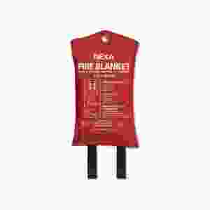 Brandfilt Silikon Röd 120 x 180 cm