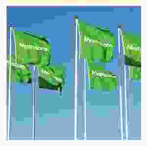 Digitaltryckt flagga 115g med flerfärgstryck