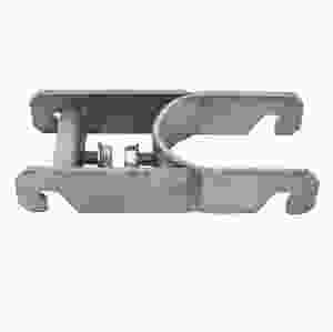 Dubbelklammer för stolpmontage, 2 st