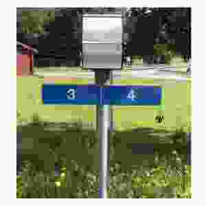 P-nummerskylt med egen text