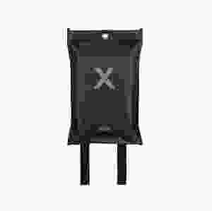 Brandfilt Silikon Svart 120 x 120 cm