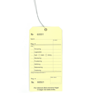 Däcklappar papp, 50 st