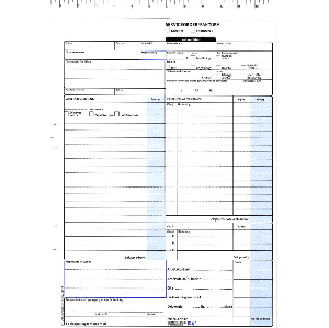 Serviceorder Faktura A4, 2 ex, 100 st